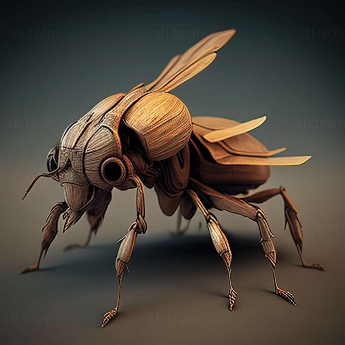 3D модель Eosentomidae (STL)